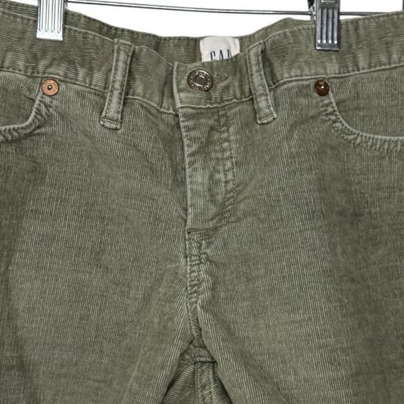GAP Corduroy Olive Green Shorts SZ 4 - Picture 3 of 7